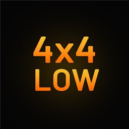 Kontrolka 4x4 Low